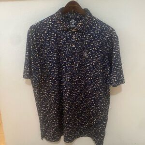 Rhoback polo in xxl. Never worn. Discontinued print